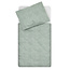 Jollein Jollein duvet cover 100x140cm Snake ash green