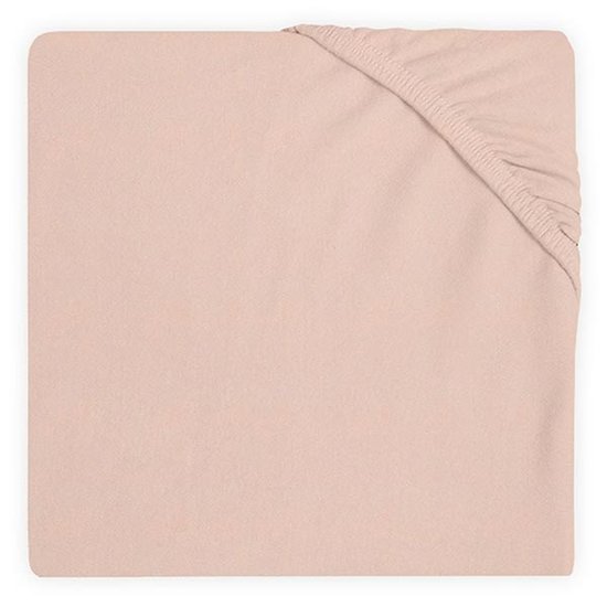 Jollein Jollein drap housse jersey 40x80cm Pale pink