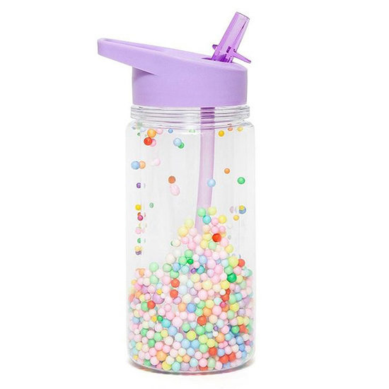 Petit Monkey Water bottle macaron popsicles lilac Petit Monkey