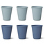 Liewood Liewood Gertrud bamboe bekers Blue mix 6pack