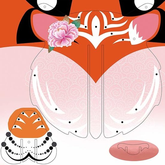 Janod Janod kit créatif strass-paillettes trophée tigre