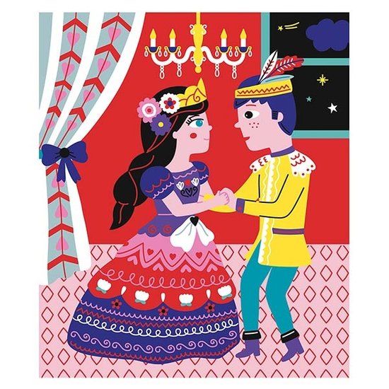 Janod Janod kit créatif scratch art Princesses