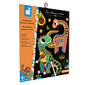 Janod Janod kit créatif scratch art Dinos
