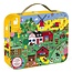 Janod speelgoed Janod observation puzzle The farm 24pcs +3yrs