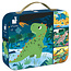Janod speelgoed Janod puzzels dinosaurussen 6, 9, 12 en 16st +3jr