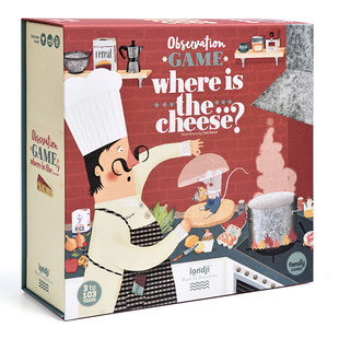 Londji Where is the cheese - memory game