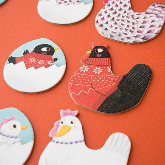 Londji Londji Memo Chicks and Chickens - Memory-Spiel