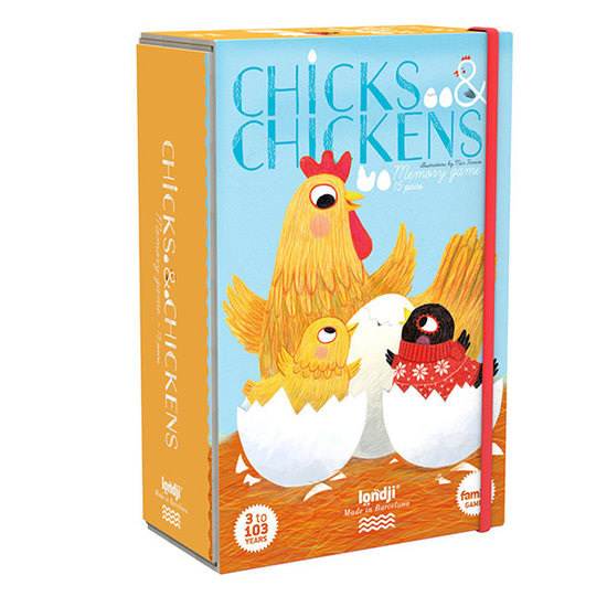 Londji Londji memo Chicks and Chickens - memory spel