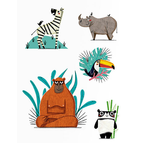 Londji Londji tattoos Jungle - kindertattoos