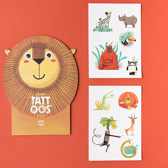 Londji Londji Tattoos Jungle - Kindertattoos 10-Teilig