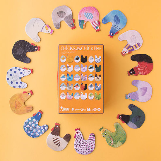 Londji Londji Memo Chicks and Chickens - Memory-Spiel