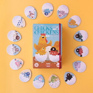 Londji memo Chicks and Chickens - memory spel