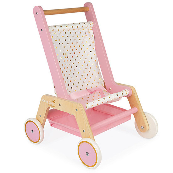 Janod speelgoed Janod doll stroller Candy Chic