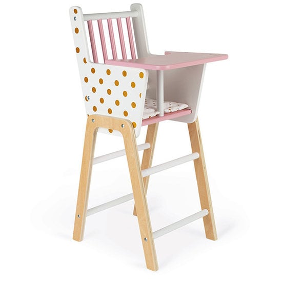 Janod Janod chaise haute poupée Candy Chic