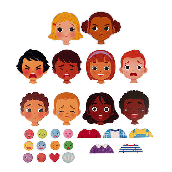 Janod Janod magnetic game emotions +2yrs