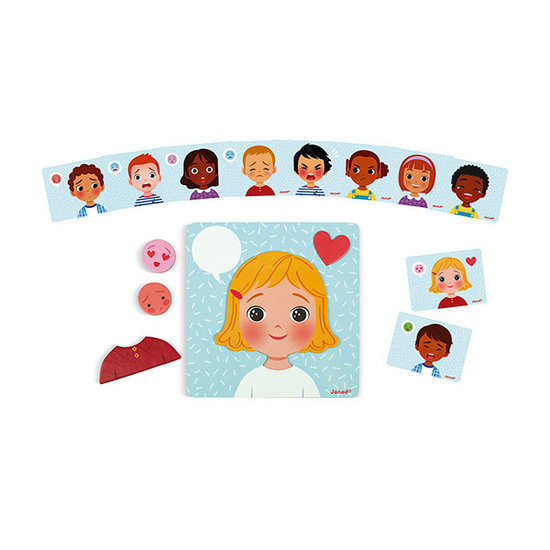 Janod Janod magneetspel emoties +2jr