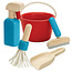 Plan Toys Plan Toys cleaning set +3yrs