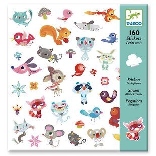 Djeco stickers little friends 160 pieces