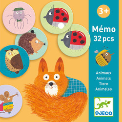 Djeco memory animals +3yrs