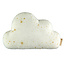 Nobodinoz tipi en accessoires Nobodinoz Cloud kussen Gold Stella - White