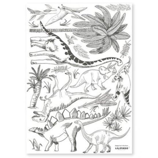 Lilipinso Wall stickers Dinosaurs and Plants - Lilipinso