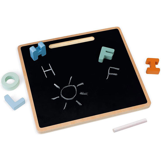 Janod Janod Sweet Cocoon Puzzle Alphabet mit Kreidetafel