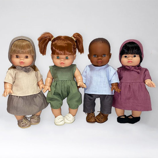 Minikane Poppenmuts Lie de vin - Minikane