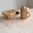 Konges Slojd Konges Slojd babyservies schelp - Terra Cotta