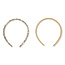 Konges Slojd Konges Slojd diadeem Orangery Beige - set van 2
