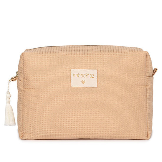 Nobodinoz tipi en accessoires Toiletry bag Diva waterproof Nude Nobodinoz