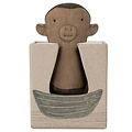 Maileg Maileg Noah's Friends rattle monkey