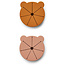 Liewood Liewood Kelly snack cup Mr bear dark rose-mustard