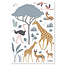 Lilipinso Lilipinso wall stickers Tanzania Giraffe & Cie