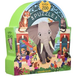 Crocodile Creek puzzle Journée au zoo 48pcs