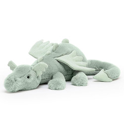 Jellycat knuffel draak Sage dragon Medium