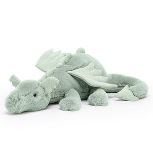 Jellycat soft toy Sage dragon Medium