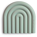 Mushie Mushie teether Rainbow cambridge blue