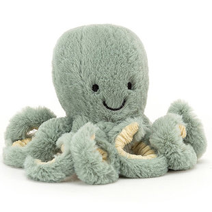 Jellycat peluche Odyssey octopus bébé 14 cm