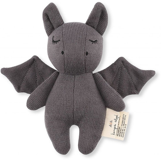 Konges Slojd Rattle Mini Bat grey - Konges Sløjd