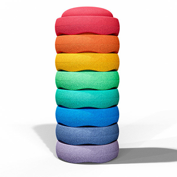 stapelstein regenbogen stapelsteine 8 stuck little thingz