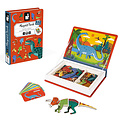 Janod Janod Magnetic Book Dinosaurs 50pcs 3-8yrs
