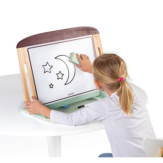 Janod speelgoed Janod portable blackboard