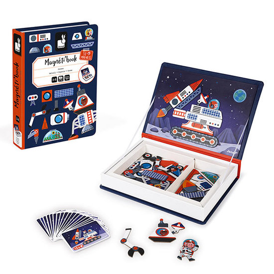 Janod Janod Magnetbuch Weltall 70T 3-8Jahre