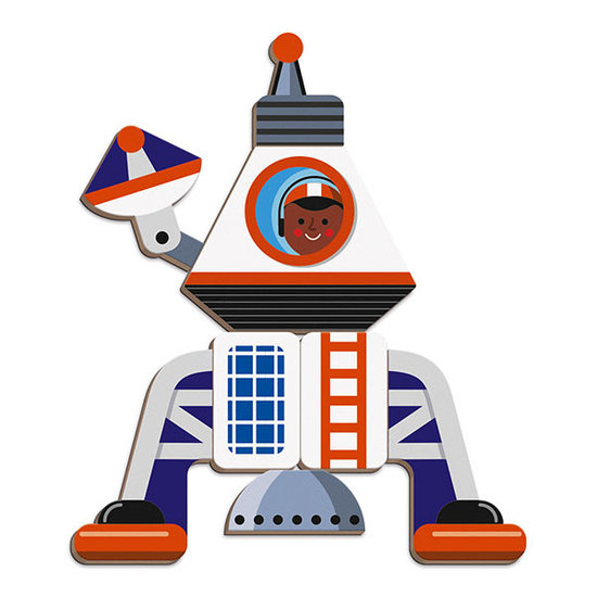 Janod Janod magneetboek Cosmos 70st 3-8jr