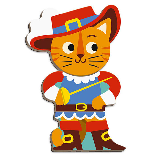 Janod Janod magneetboek Sprookjes 40st 3-8jr