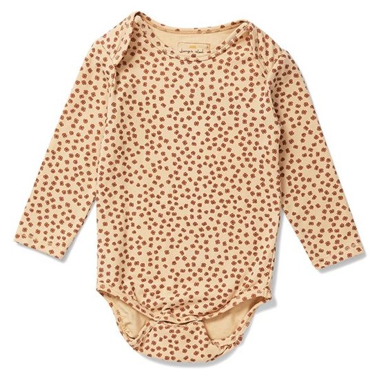 Konges Slojd Konges Slojd body long sleeves Buttercup rosa