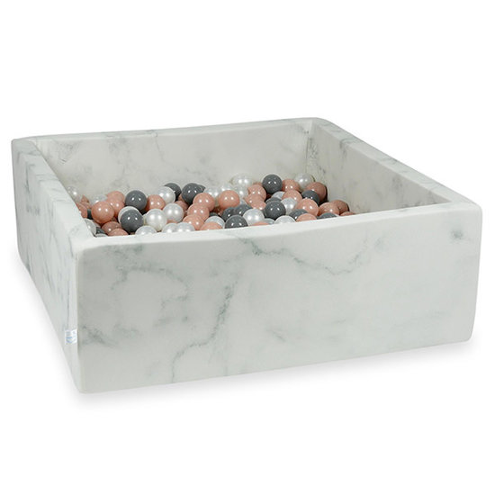 Moje Piscine à balles Marble 110x110x40 cm - Moje