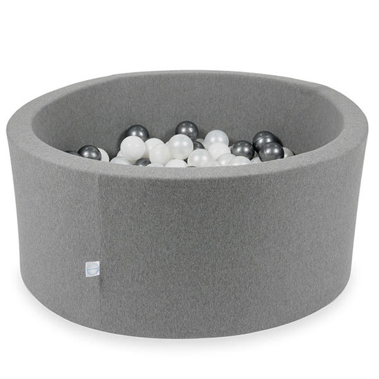 Moje Ball pit grey 90x40cm incl. balls - Moje