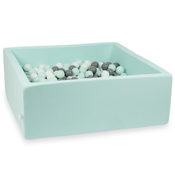 Ball pit mint 110x110x40cm incl. balls - Moje