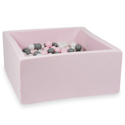 Ballenbad pink 90x90x40 incl. ballen - Moje